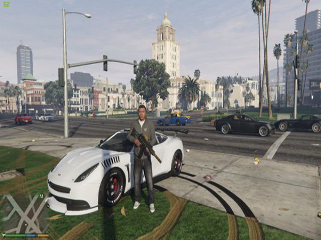 GTA 5 (Grand Theft Auto V) là sản phẩm game siêu hấp dẫn của nhà sản xuất Rockstar North