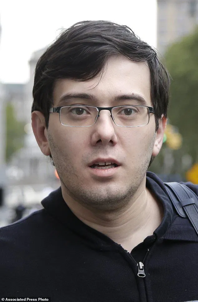 Shkreli (pictured on Friday) has a reputation for trolling his critics on social media to the point that he was kicked off Twitter