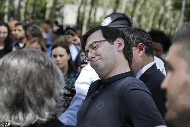 During about a month of testimony, Shkreli (pictured on Friday), who did not testify, appeared engaged at times, grinning when his lawyer described him as a misunderstood misfit. Other times he looked bored, staring into space and playing with his hair