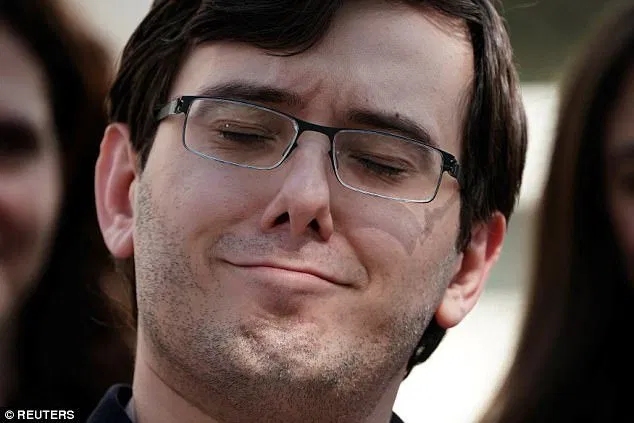 He was arrested in 2015 on charges he looted another drug company he founded, Retrophin, of $11 million in stock and cash to pay back the hedge fund investors