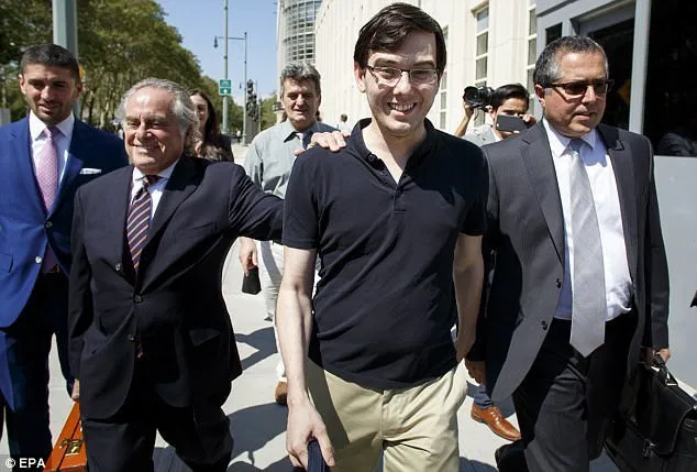 A Brooklyn jury deliberated five days before finding Shkreli (center, with attorney Benjamin Braffin, left) guilty on three of eight counts of securities fraud, conspiracy to commit securities fraud and conspiracy to commit wire fraud.