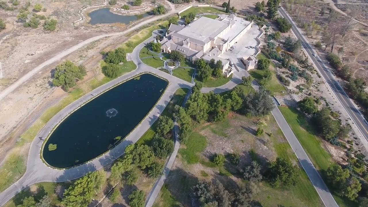  The 500-acre plot about 100 miles from Los Angeles, California is known as the 'Gold Base'